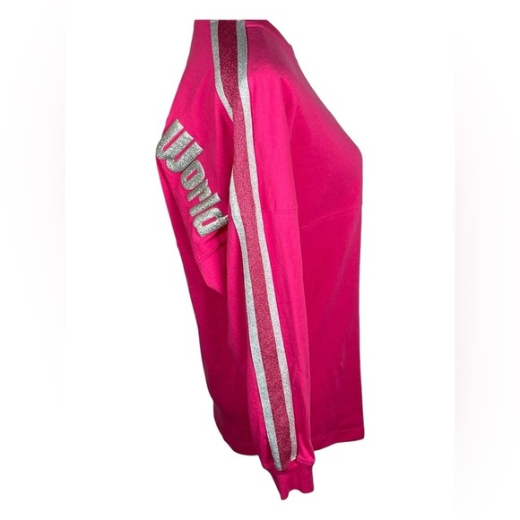 Disney‎ Parks Imagination Pink Magic Mirror Spirit...Jersey XS Oversized - Picture 3 of 8
